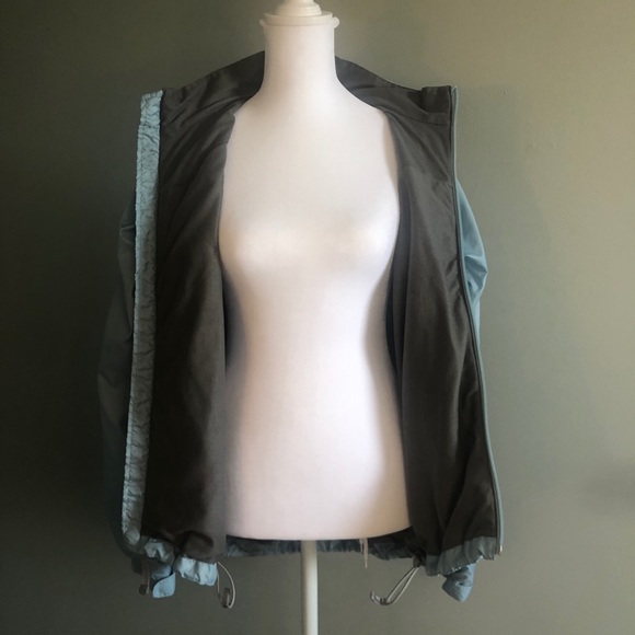 THE NORTH FACE blue rain sweatshirt woman size M - Picture 7 of 9